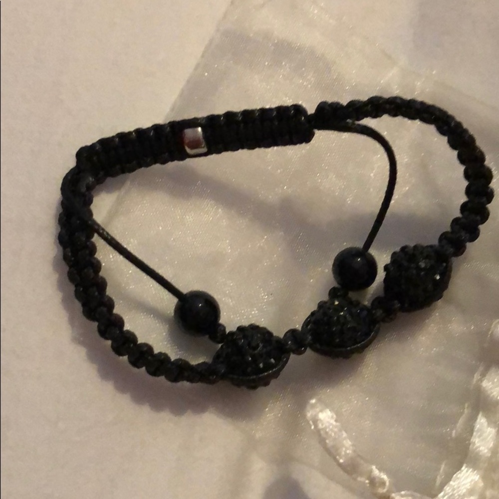 Black Crystal Bracelet